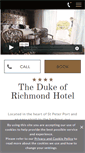 Mobile Screenshot of dukeofrichmond.com